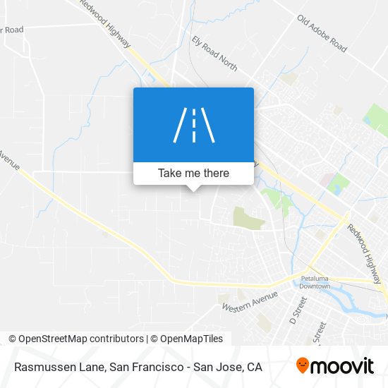 Mapa de Rasmussen Lane