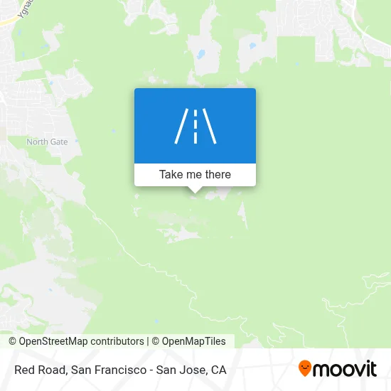 Red Road map
