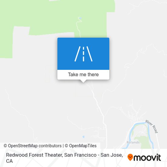 Redwood Forest Theater map