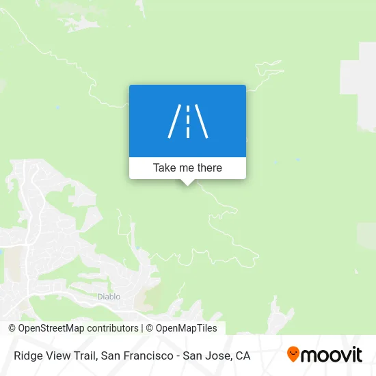 Ridge View Trail map