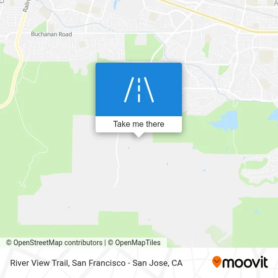 River View Trail map