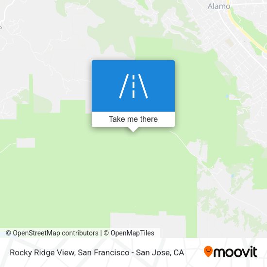 Rocky Ridge View map