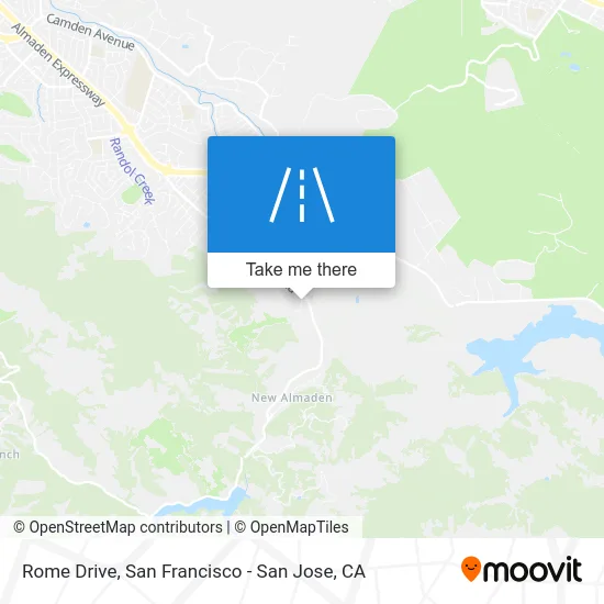 Rome Drive map