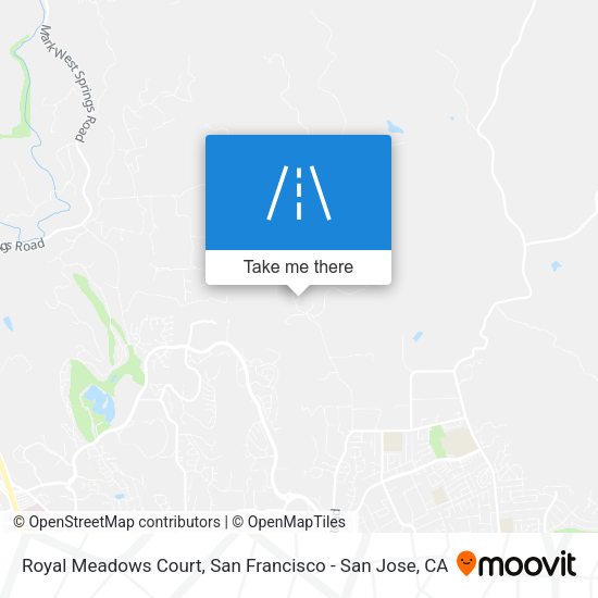 Royal Meadows Court map