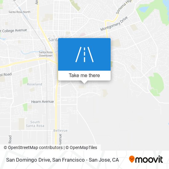 San Domingo Drive map