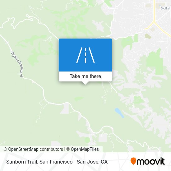 Mapa de Sanborn Trail