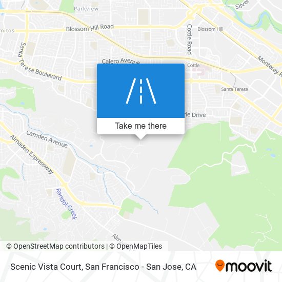 Scenic Vista Court map