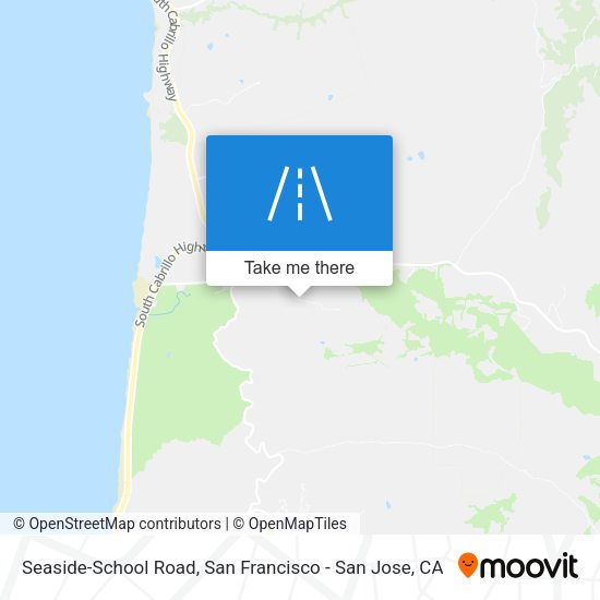 Seaside-School Road map