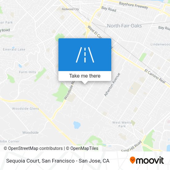 Sequoia Court map