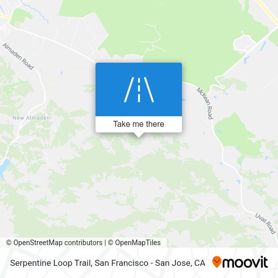Mapa de Serpentine Loop Trail
