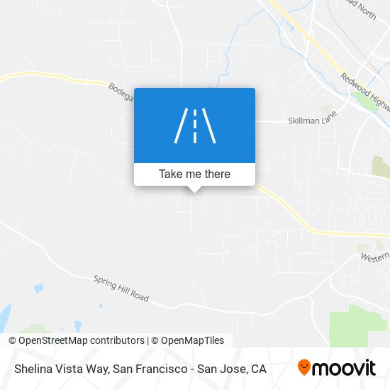 Shelina Vista Way map