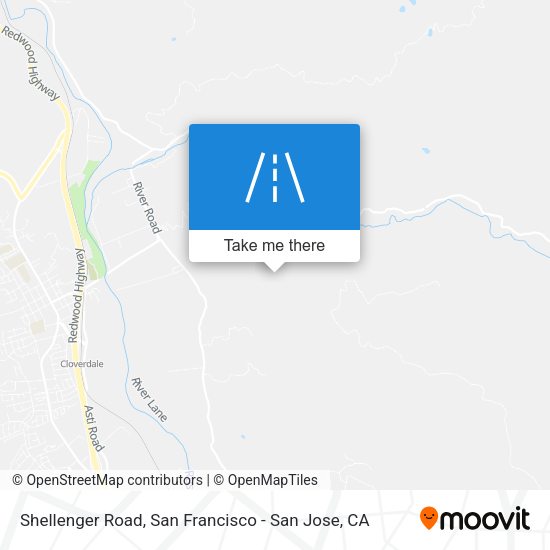 Mapa de Shellenger Road