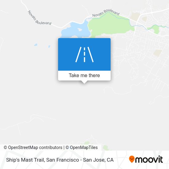 Ship's Mast Trail map