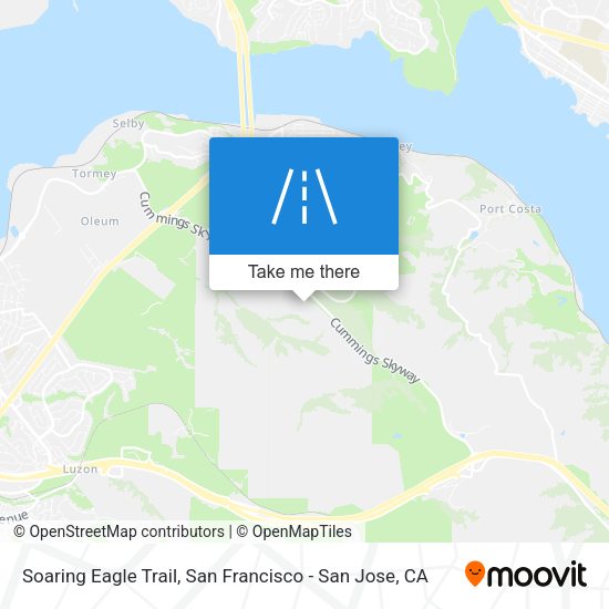 Soaring Eagle Trail map