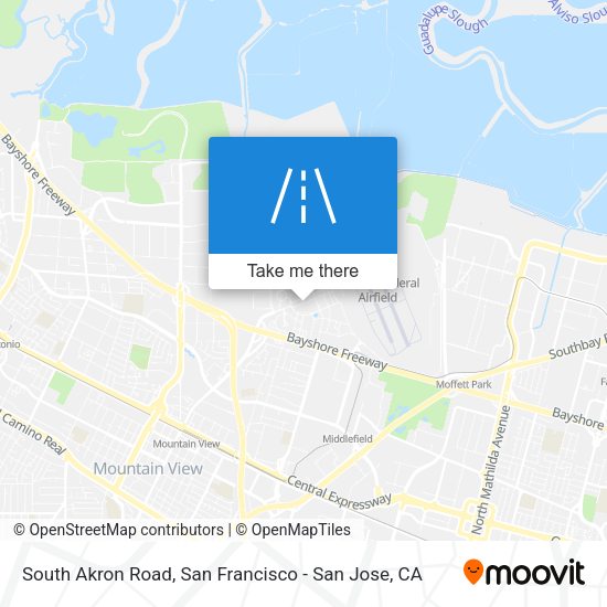 Mapa de South Akron Road