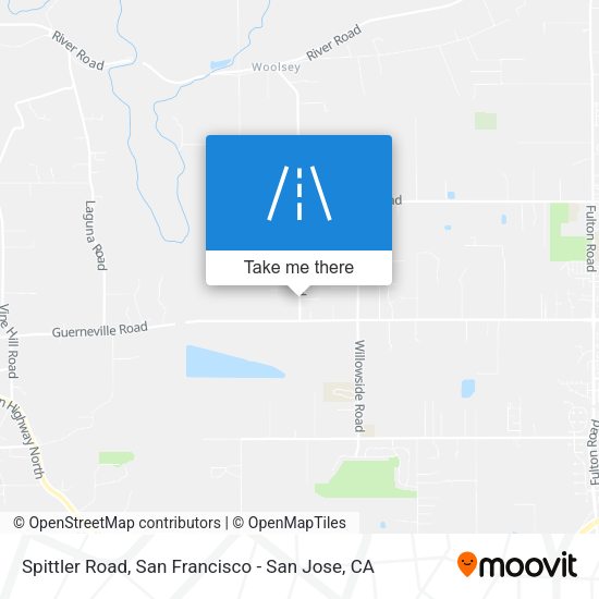Mapa de Spittler Road