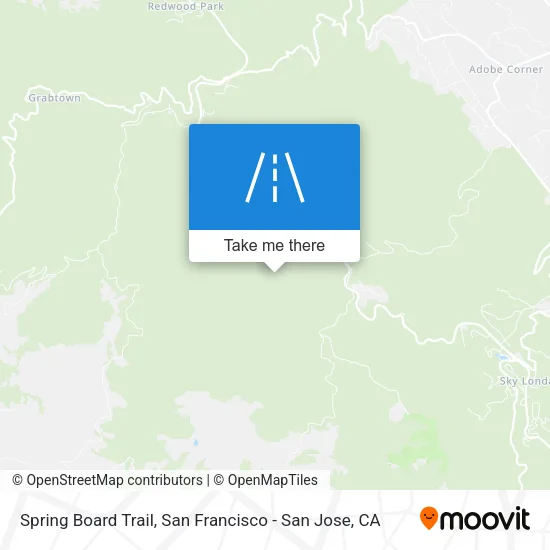 Spring Board Trail map