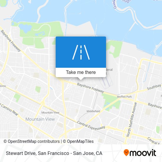 Mapa de Stewart Drive