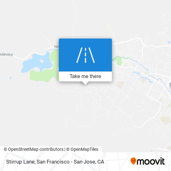 Stirrup Lane map