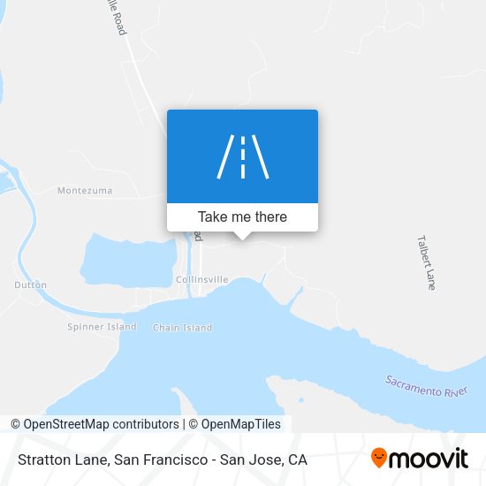 Mapa de Stratton Lane