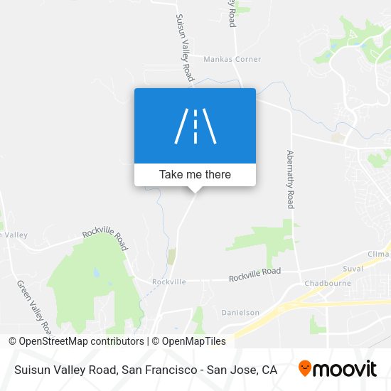 Mapa de Suisun Valley Road