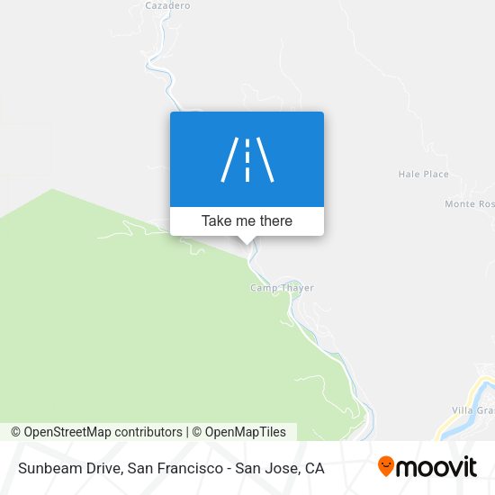 Mapa de Sunbeam Drive