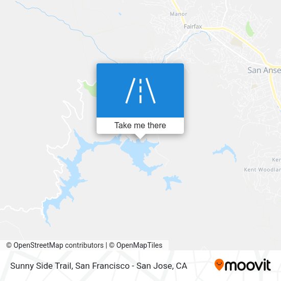 Mapa de Sunny Side Trail