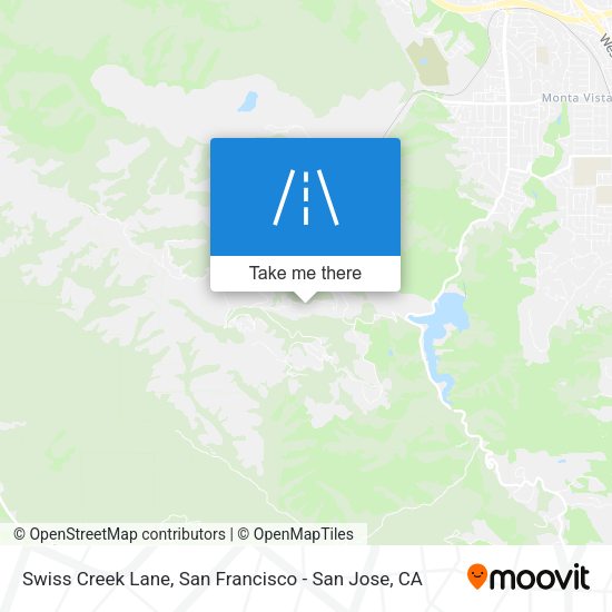 Mapa de Swiss Creek Lane