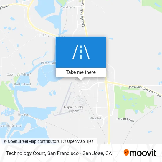 Technology Court map