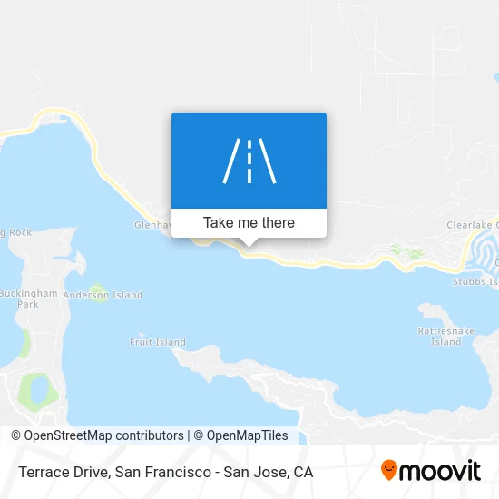Terrace Drive map