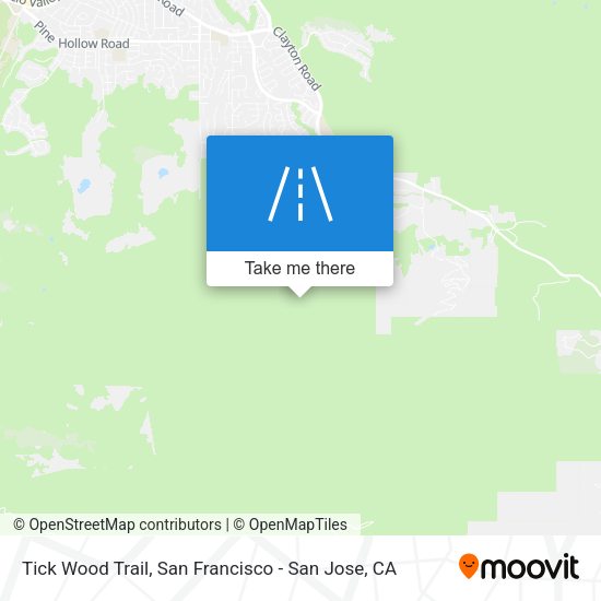 Tick Wood Trail map