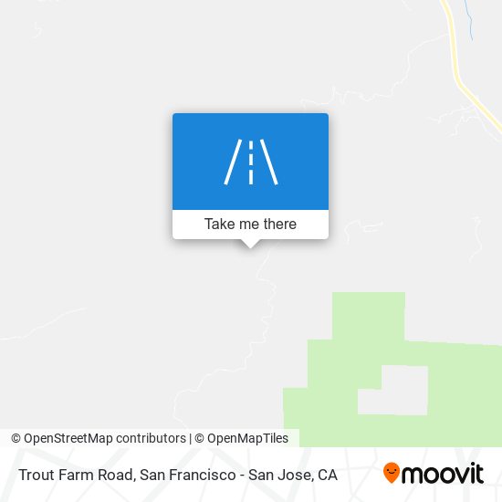 Trout Farm Road map