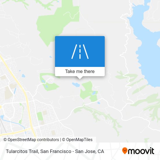Mapa de Tularcitos Trail