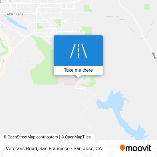 Mapa de Veterans Road