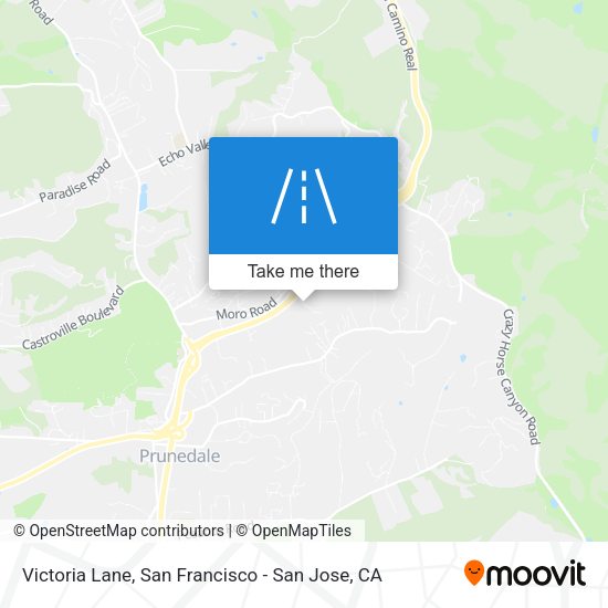 Mapa de Victoria Lane