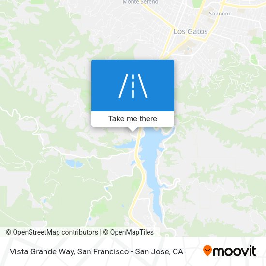 Vista Grande Way map