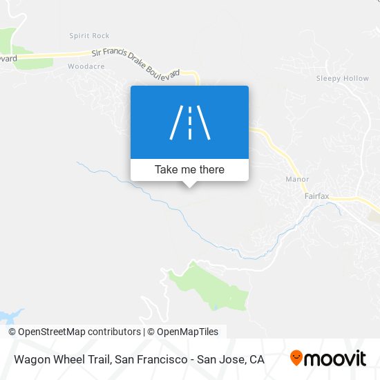 Mapa de Wagon Wheel Trail