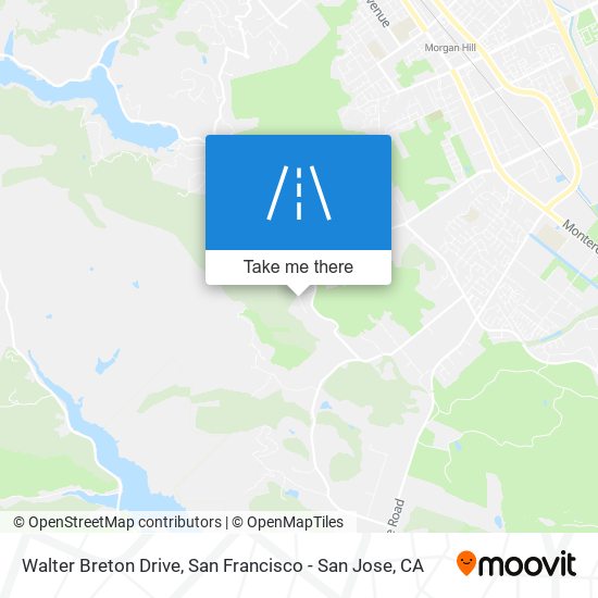 Mapa de Walter Breton Drive