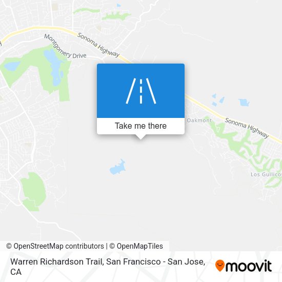 Warren Richardson Trail map