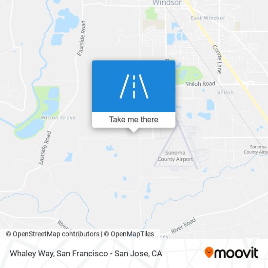 Whaley Way map