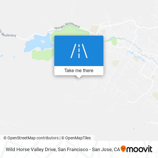 Wild Horse Valley Drive map