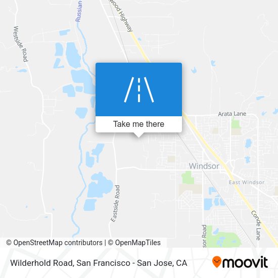 Mapa de Wilderhold Road