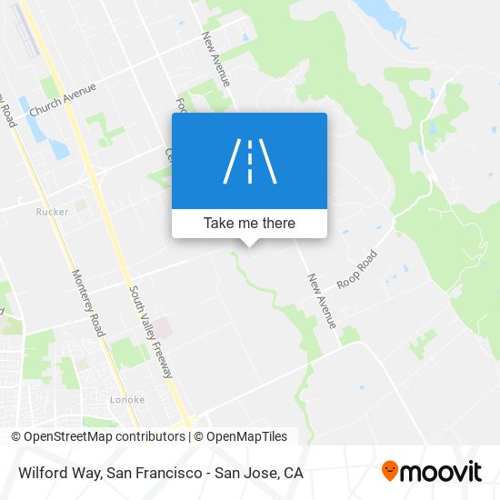 Mapa de Wilford Way