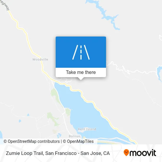 Zumie Loop Trail map