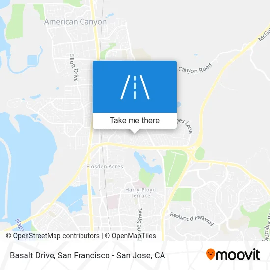 Basalt Drive map