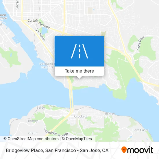 Bridgeview Place map