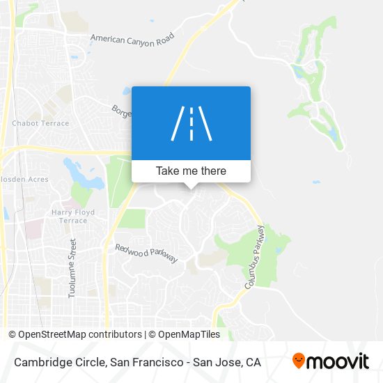 Mapa de Cambridge Circle