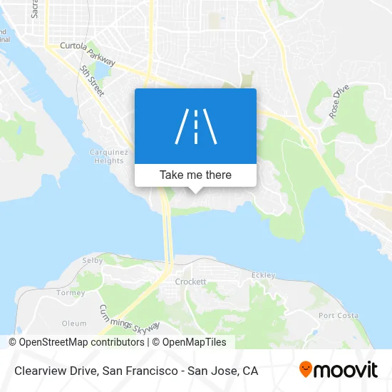 Clearview Drive map