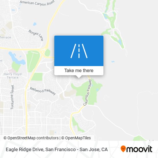 Mapa de Eagle Ridge Drive