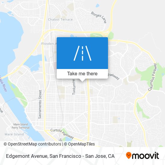 Mapa de Edgemont Avenue